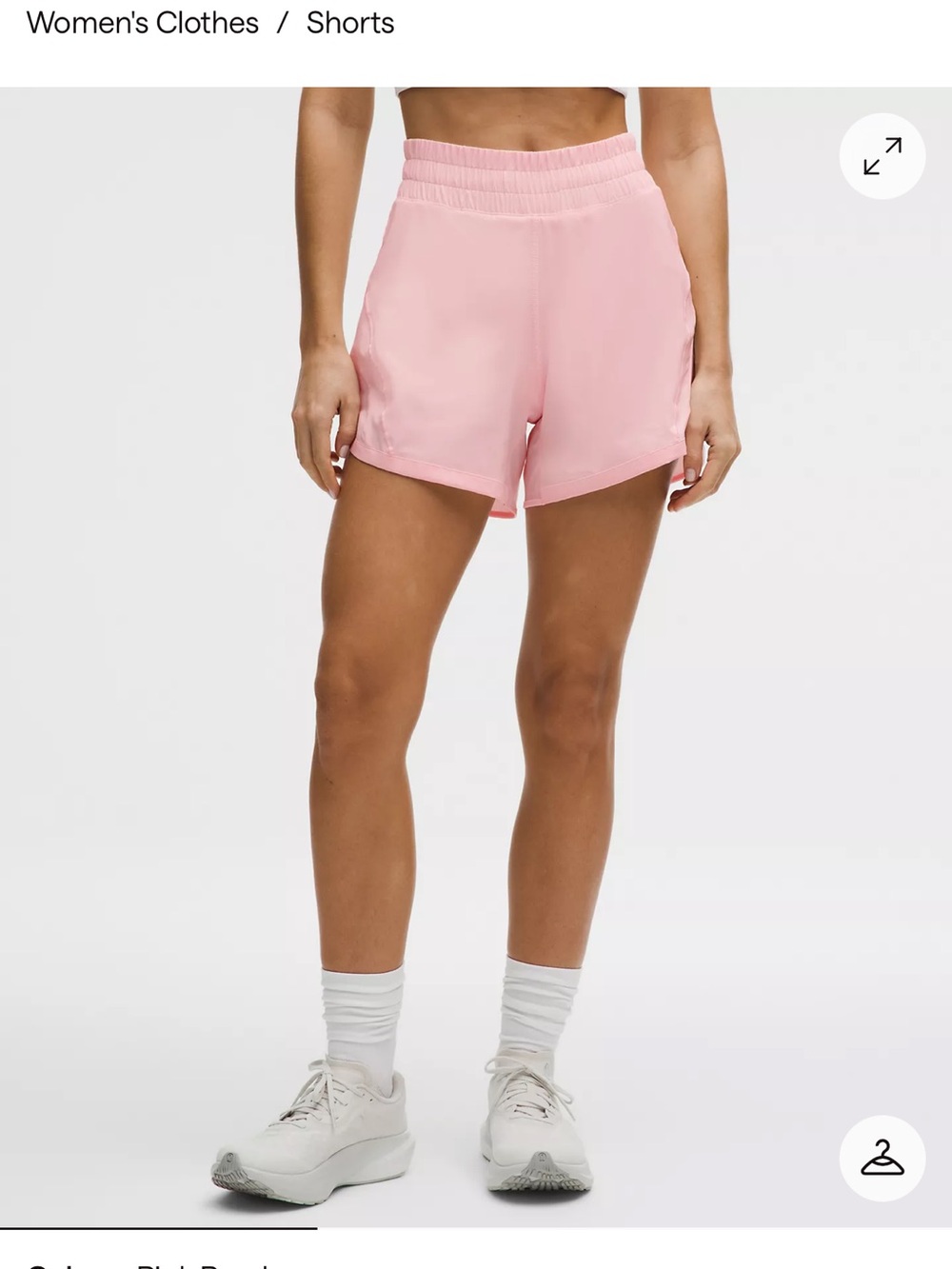 lululemon athletica Pink Lightweight Athletic Shorts